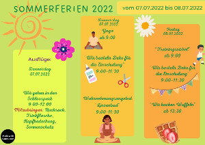 Download Angebotsplan Sommerferien 2022 als PDF
